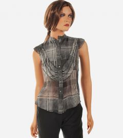 Black & White Block Color Shirt