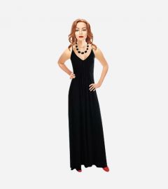 V-Neck Casual Dress