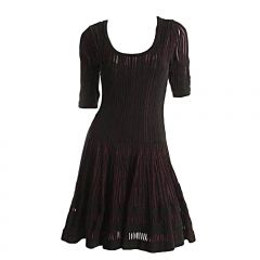 Little Black Sweater Dress
