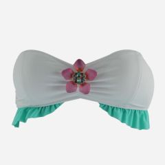 Ruffle Bandeau Swim Separates