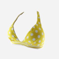Yellow Polka Dot Swim Separates