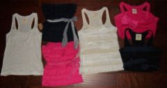 Multi Color Tank Top Tube
