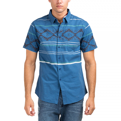 Dark Royal Blue Colony Button-Up