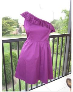 One Shoulder Goddess Cocktail Dress