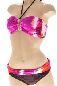 Printed Tie Dye Swimwear Bikini