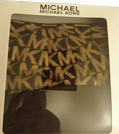 Women men's Brown & Black Hat and Scarf set