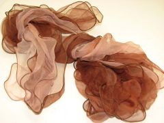 New Fashion 100 Percent Silk Three Layers Scarf