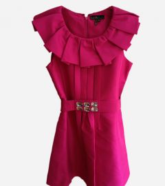 Hot Pink Mini Cocktail Dress