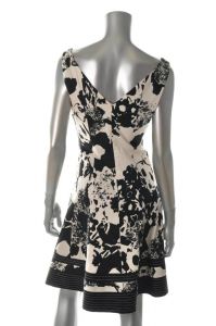 Black and Beige Versatile Dress