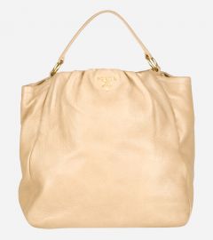 Beige Deerskin Handbag