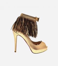 Short Tina 120 Copper Laminate Shoes