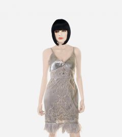 Silver Cocktail Dress