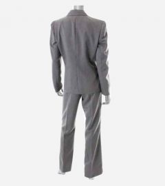Grey Two Piece Pants Suit