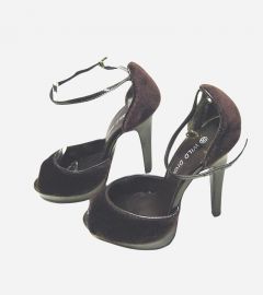 Peep Toe Ankle Strap SHOE